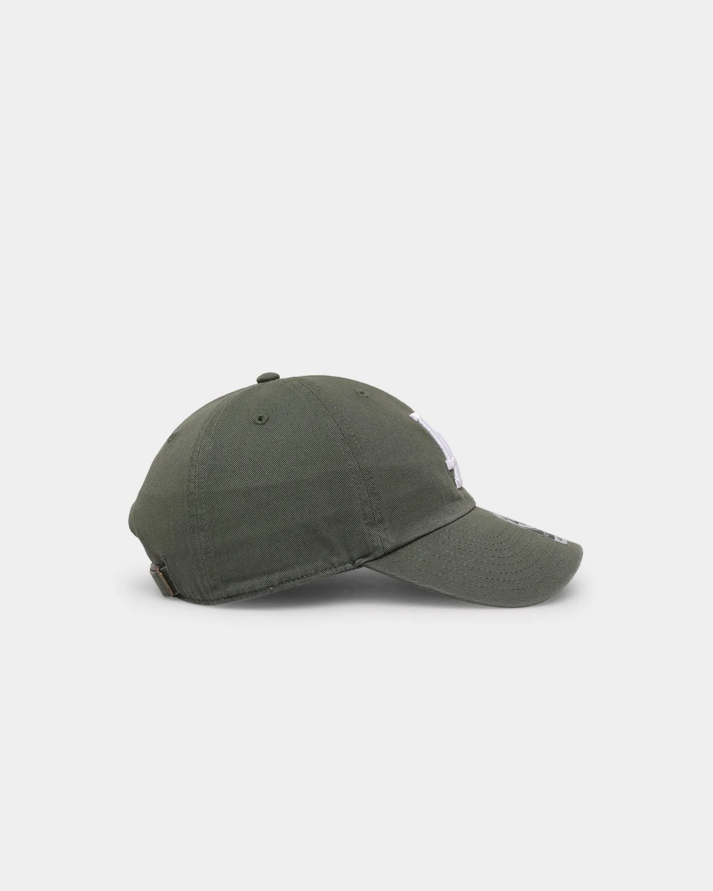 47 Brand Los Angeles Dodgers 47 Clean Up Strapback Moss