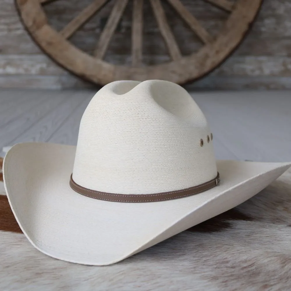 Atwood 7X Palm Leaf Cowboy Hat - Marfa