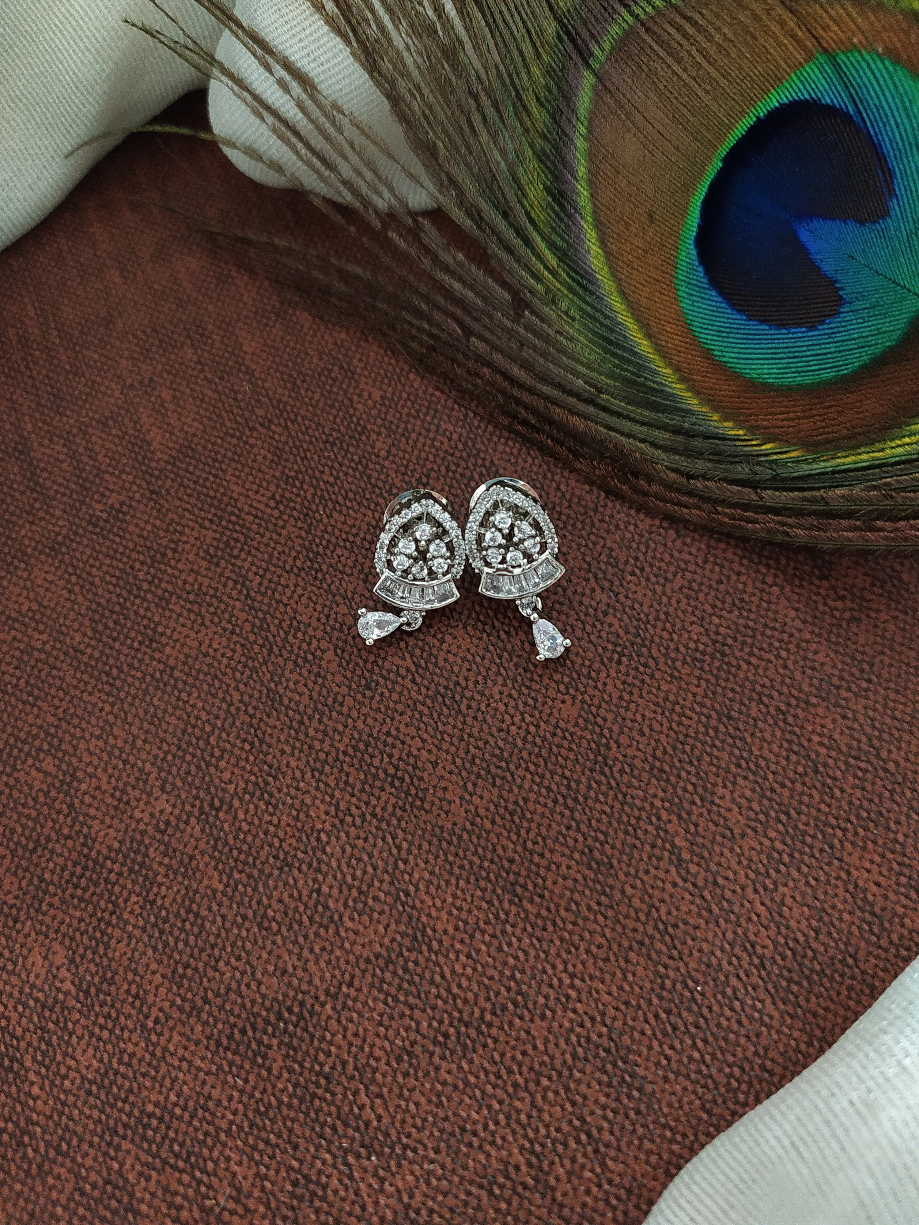 Beautiful Diamond Mangal sutra Pendant Set
