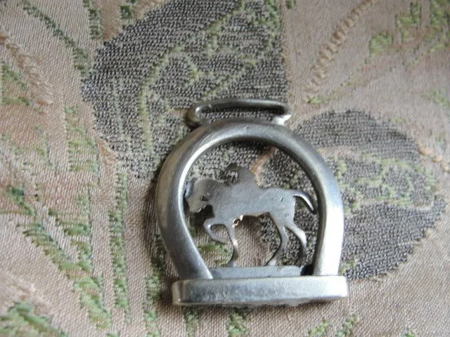 BEAUTIFUL Victorian Detailed Figural Horse Fob Jockey Horse Racing Equestrian Watch Fob Pendant Antique Jewelry Jewellery
