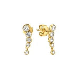 Cascade Beza Dangle Earrings