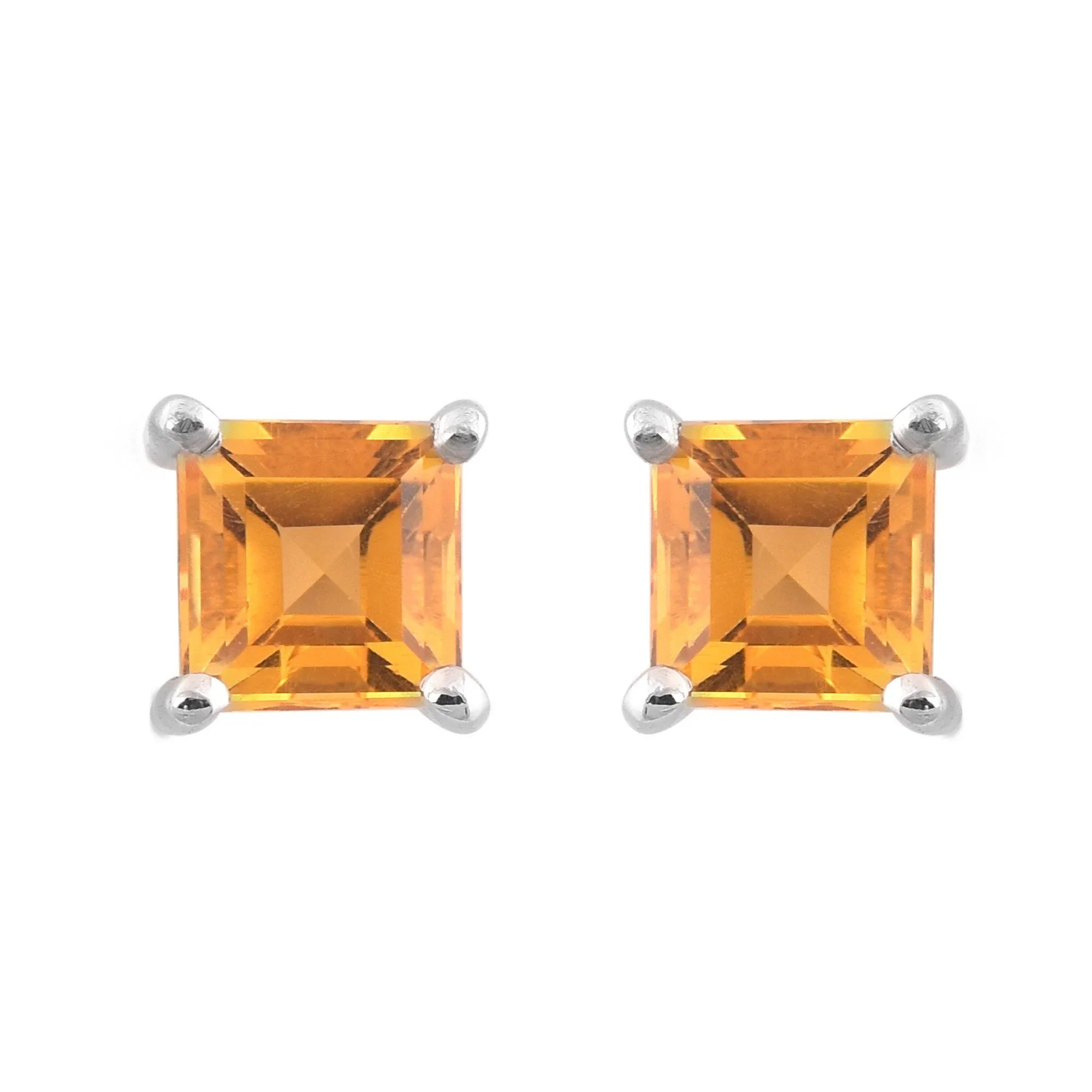 Citrine Studs