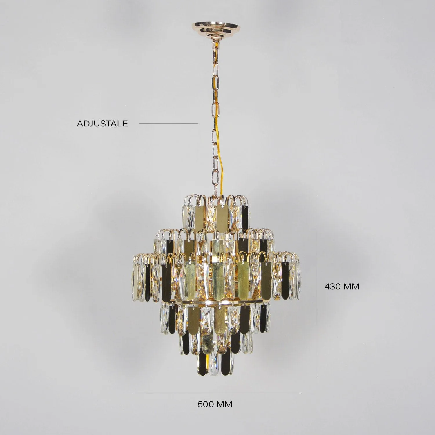 Crystal Mandala Chandelier