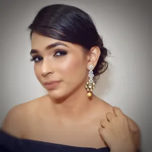 Danglers Zircon/AD Earring 8875-100