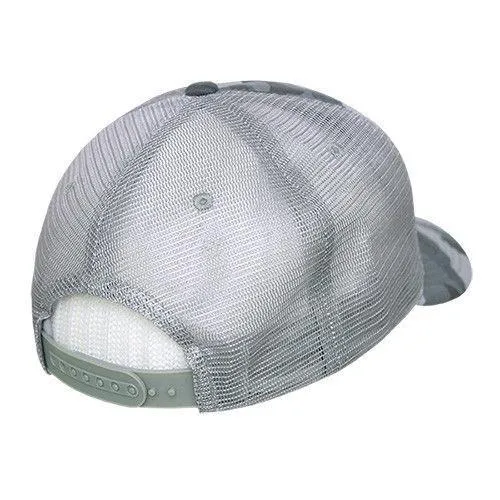 Decky Camouflage Foam Trucker 5 Panel High Crown Hats Caps Snapback