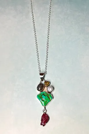 Echo Pendant Five Stones