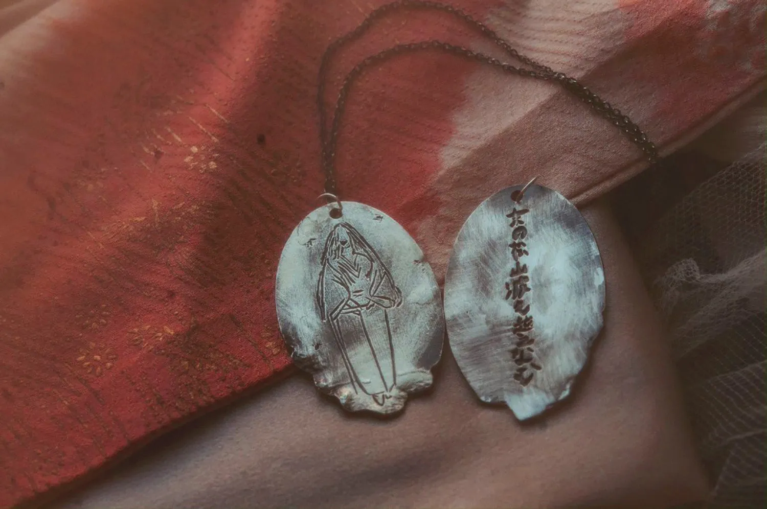 Fire-Blackened Necklace
