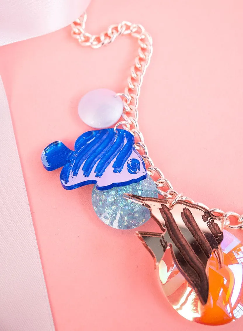 Fish Tank Statement Necklace