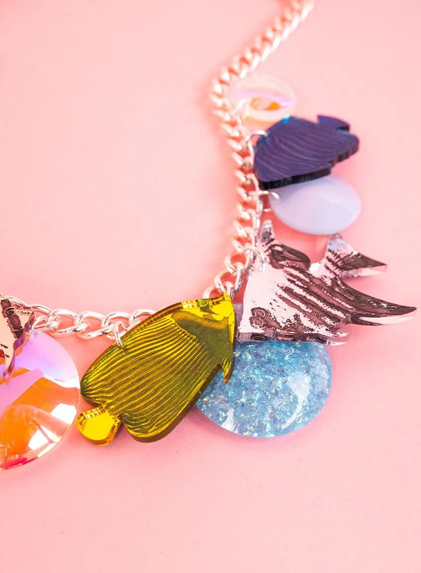 Fish Tank Statement Necklace