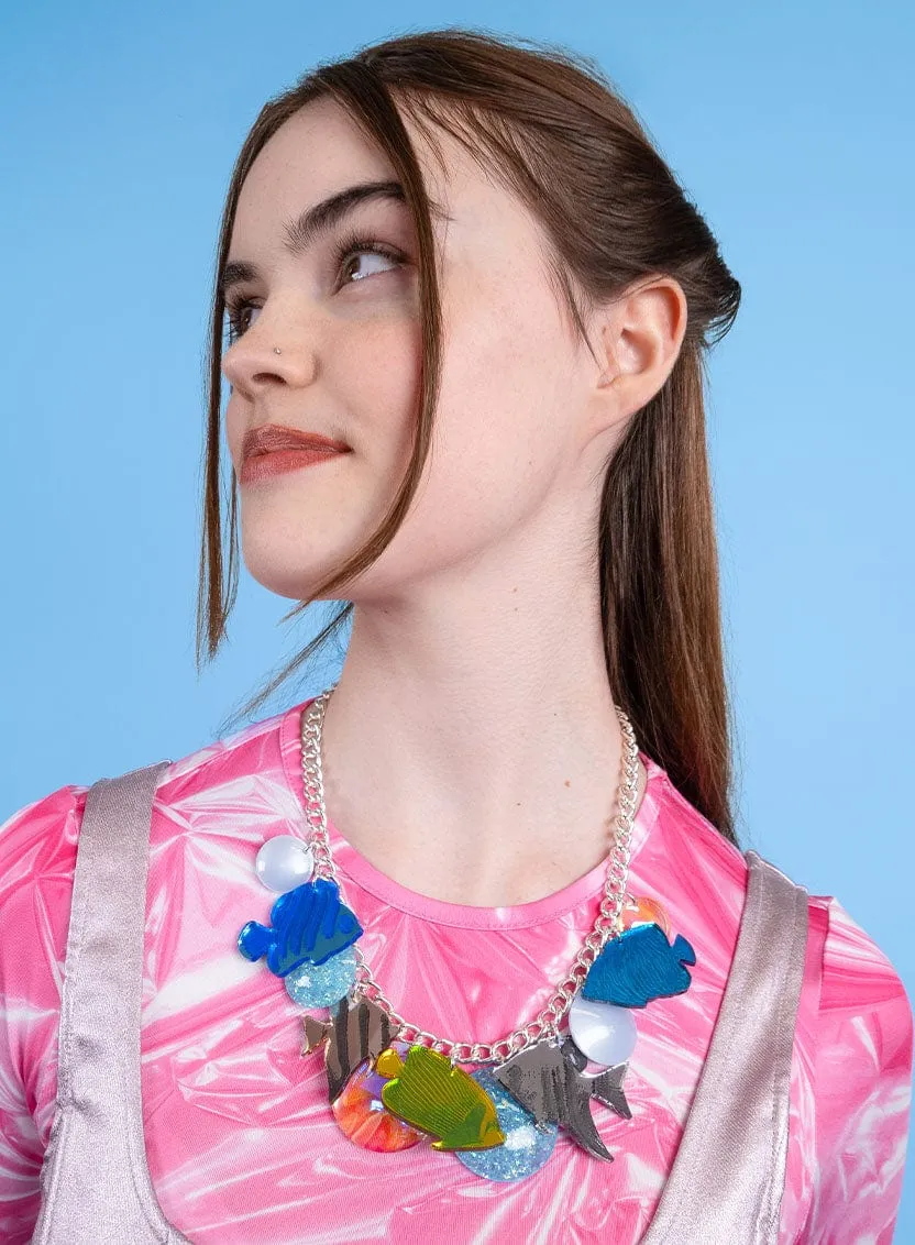 Fish Tank Statement Necklace