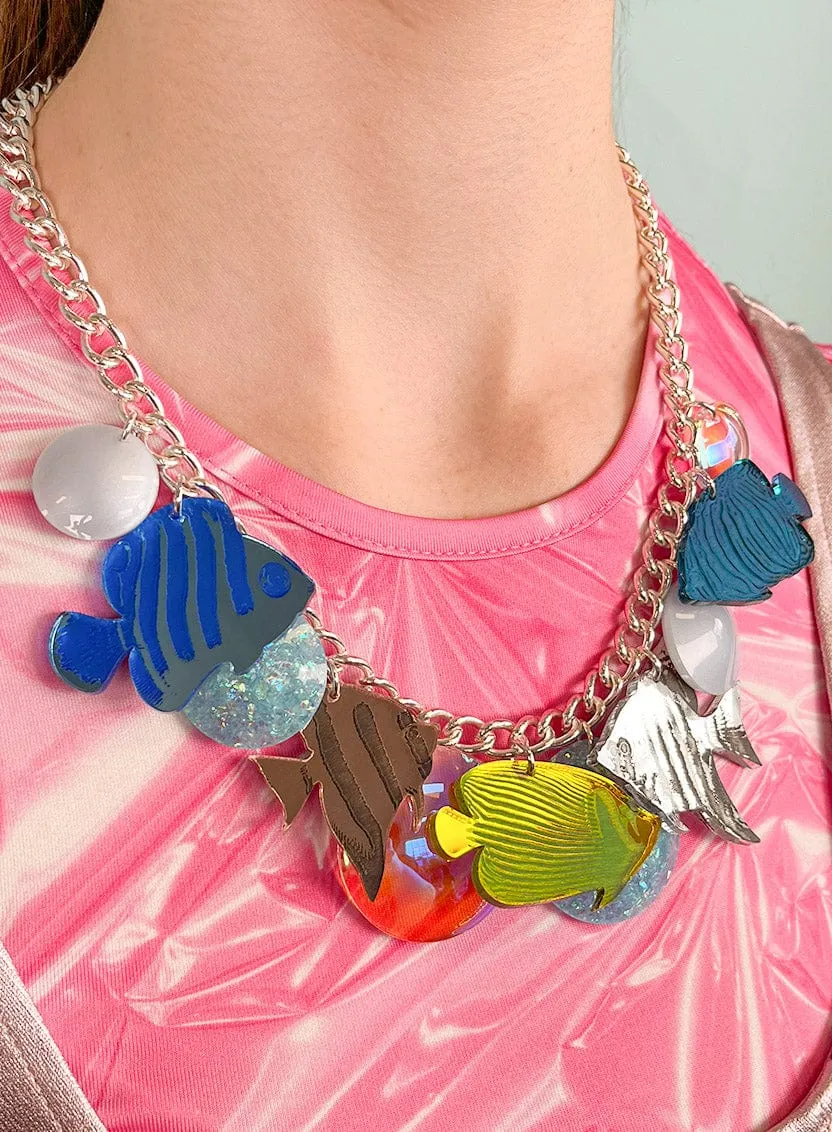 Fish Tank Statement Necklace