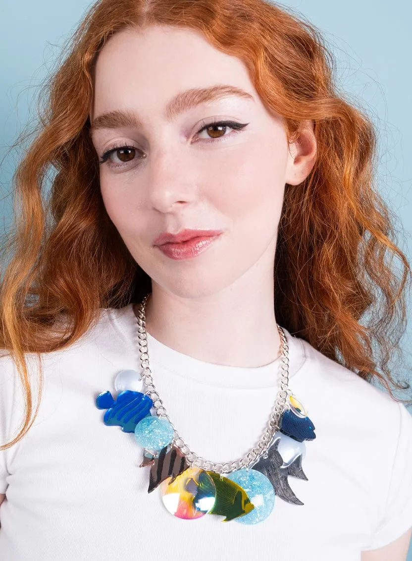 Fish Tank Statement Necklace