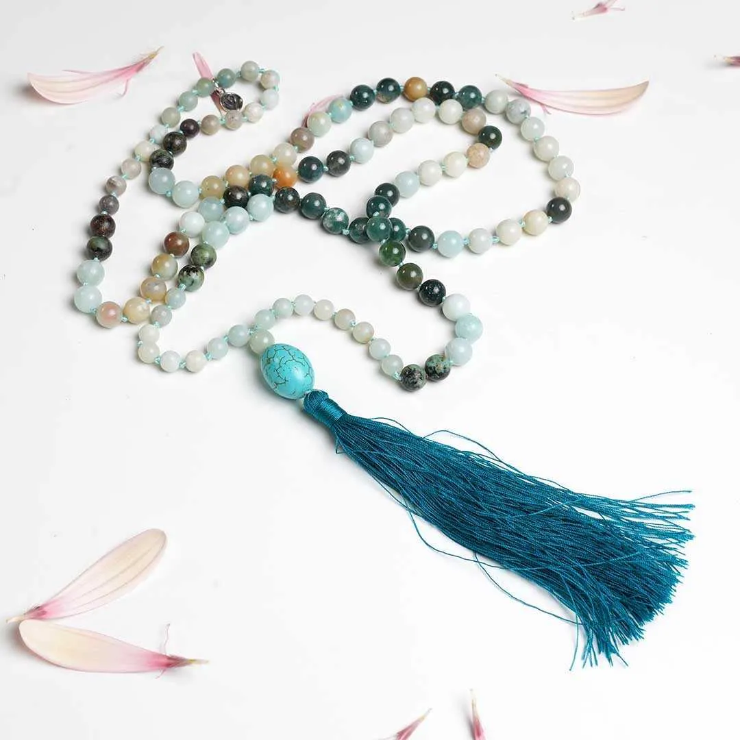 Free Spirit Gemstone Mala