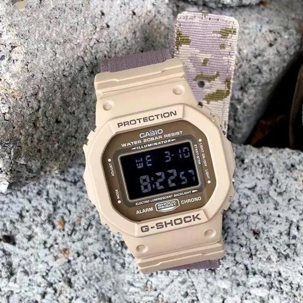 G-Shock Reversible Cloth Band Watch DW-5600LU-8