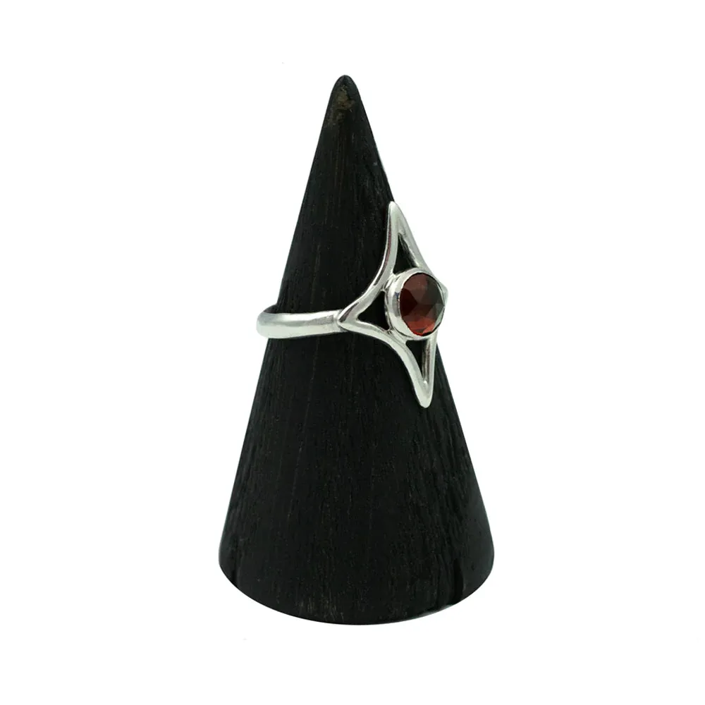 Hellhound Orion Ring | Garnet | Ready to Ship