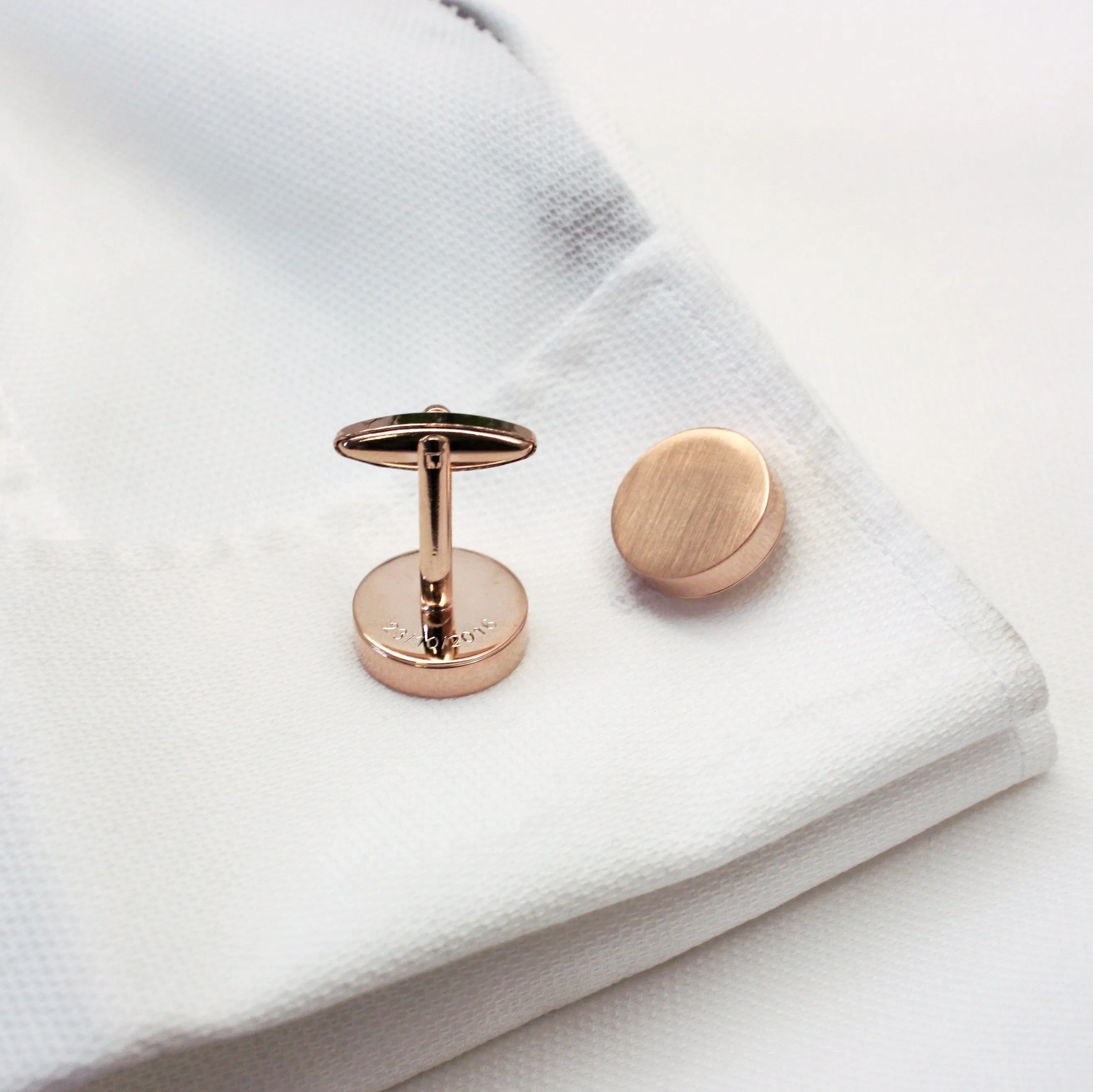 Hidden Handprint Twist Cufflinks