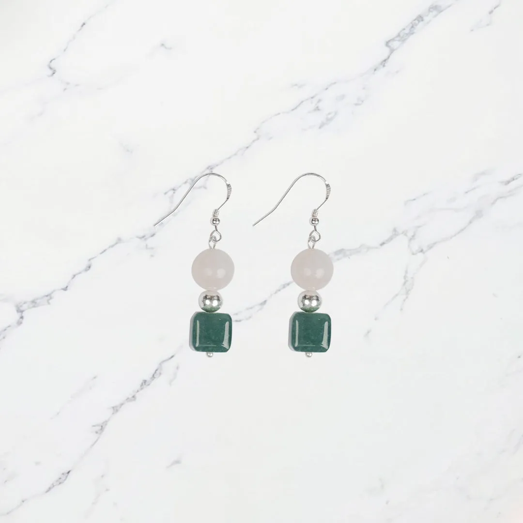 Jade Mosaic Earrings