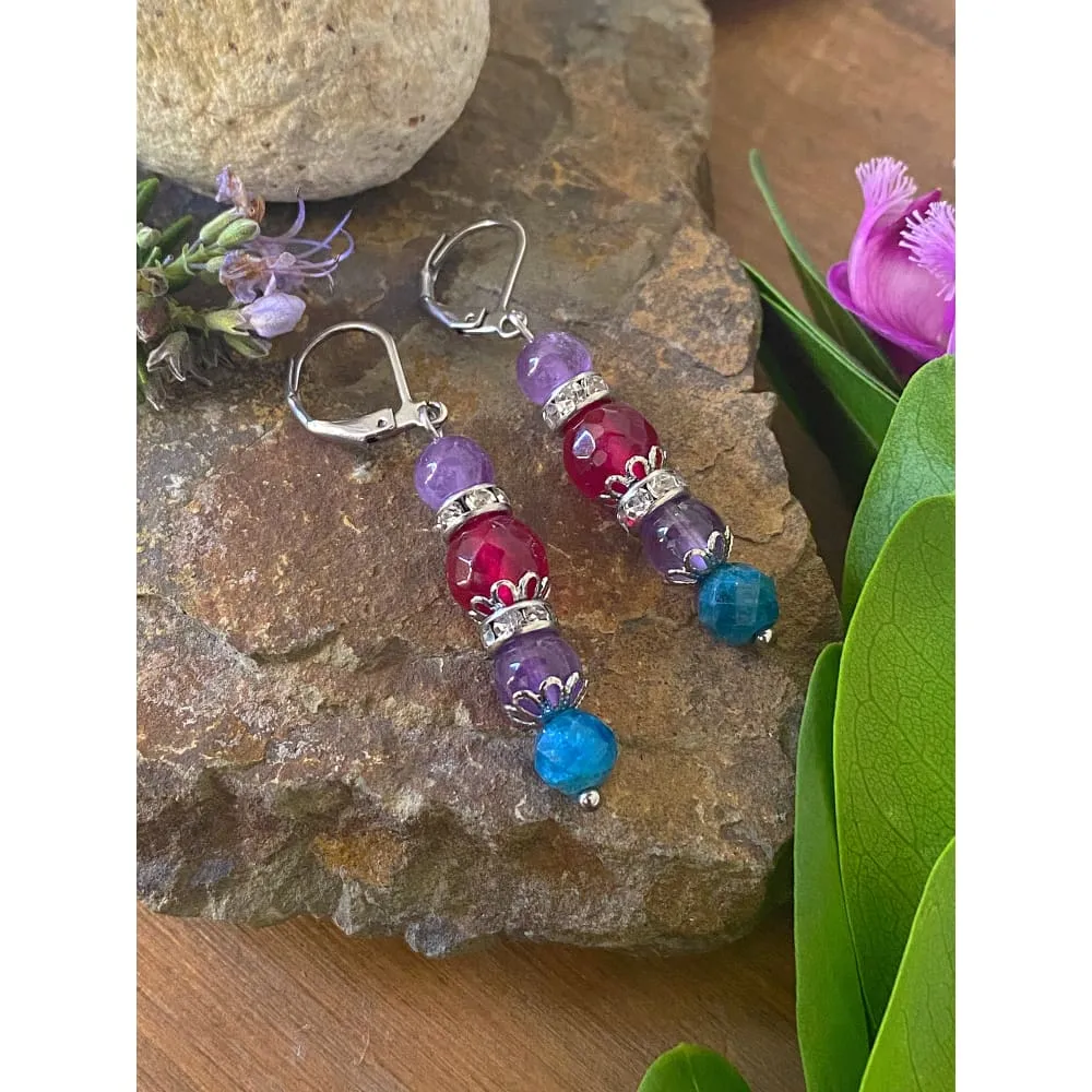 JEWEL STACK EARRINGS