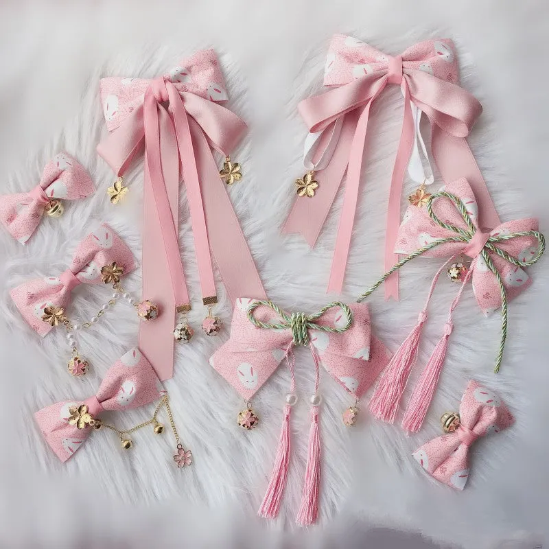 lolita Japanese style headdress hairpin yc23091
