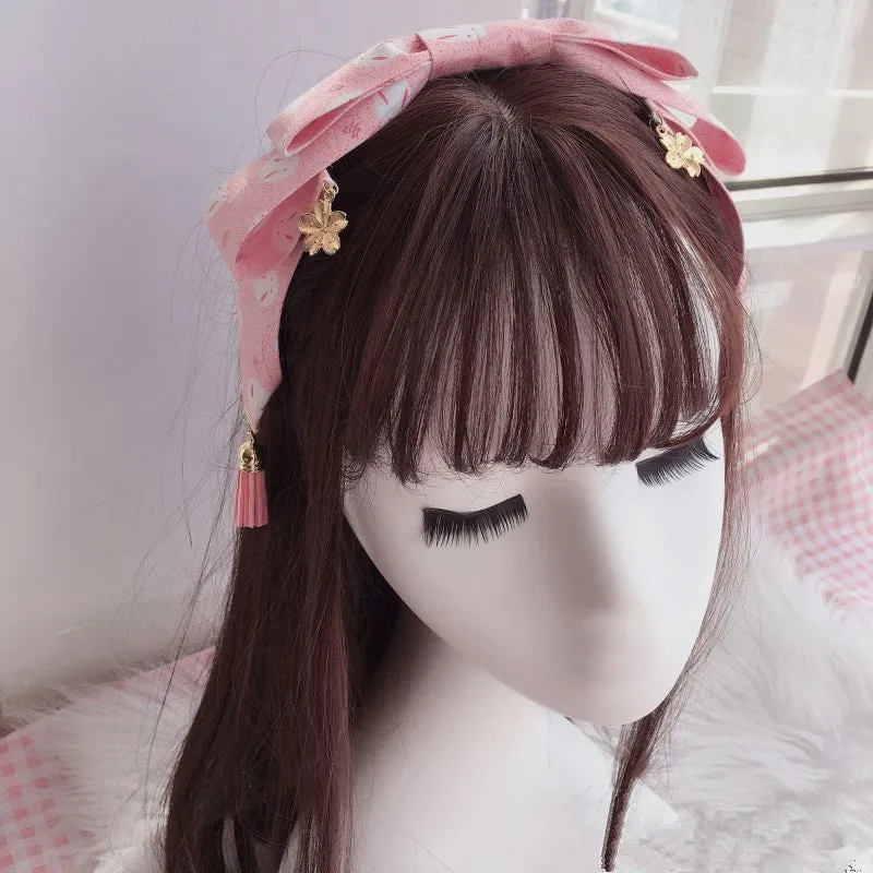 lolita Japanese style headdress hairpin yc23091