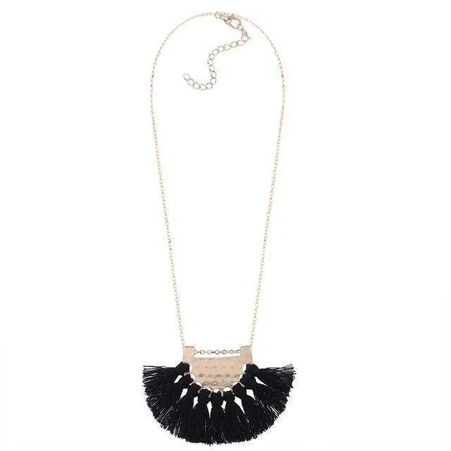 Long Tassel Bohemian Necklace