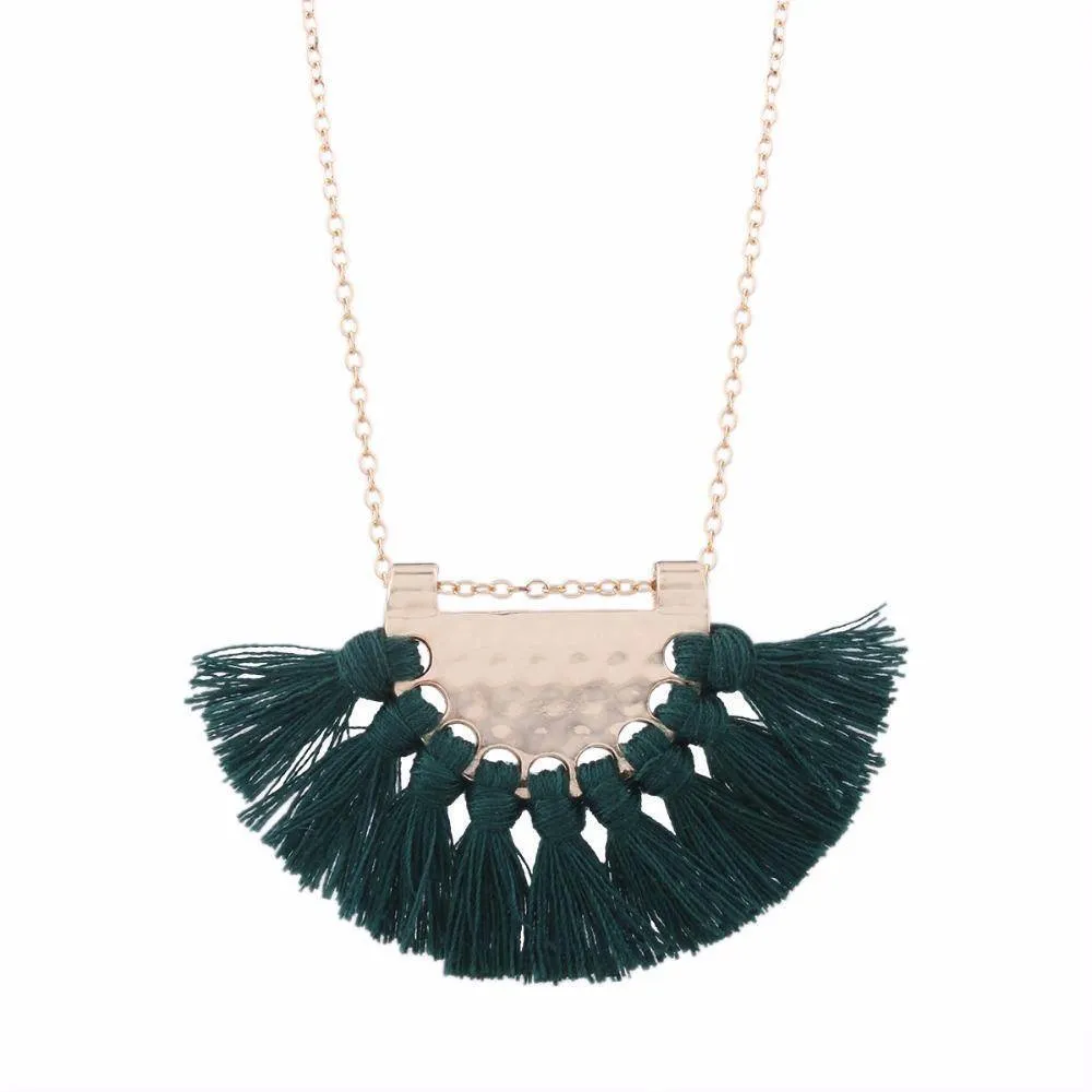 Long Tassel Bohemian Necklace