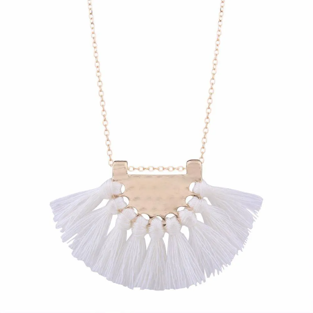 Long Tassel Bohemian Necklace