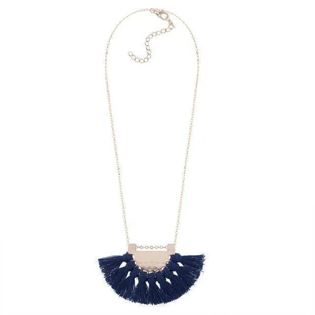 Long Tassel Bohemian Necklace