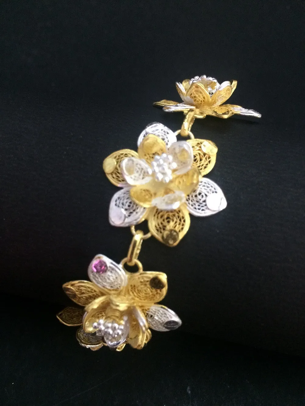 Lotus Golden Bracelet