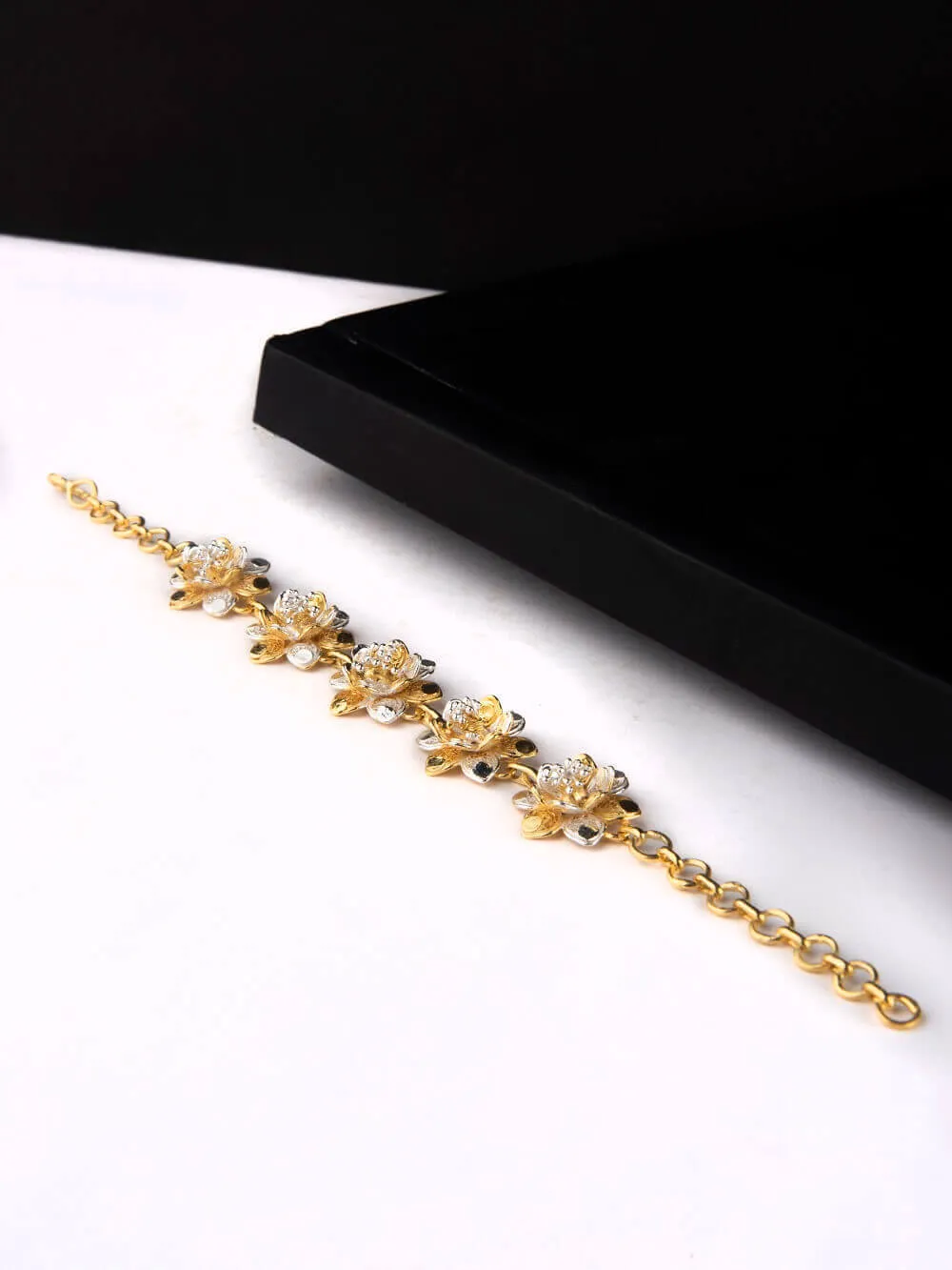 Lotus Golden Bracelet