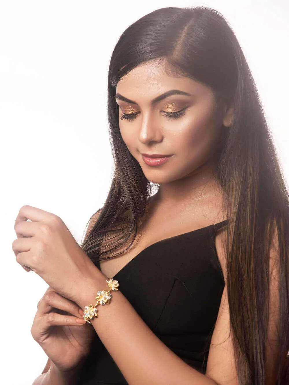 Lotus Golden Bracelet