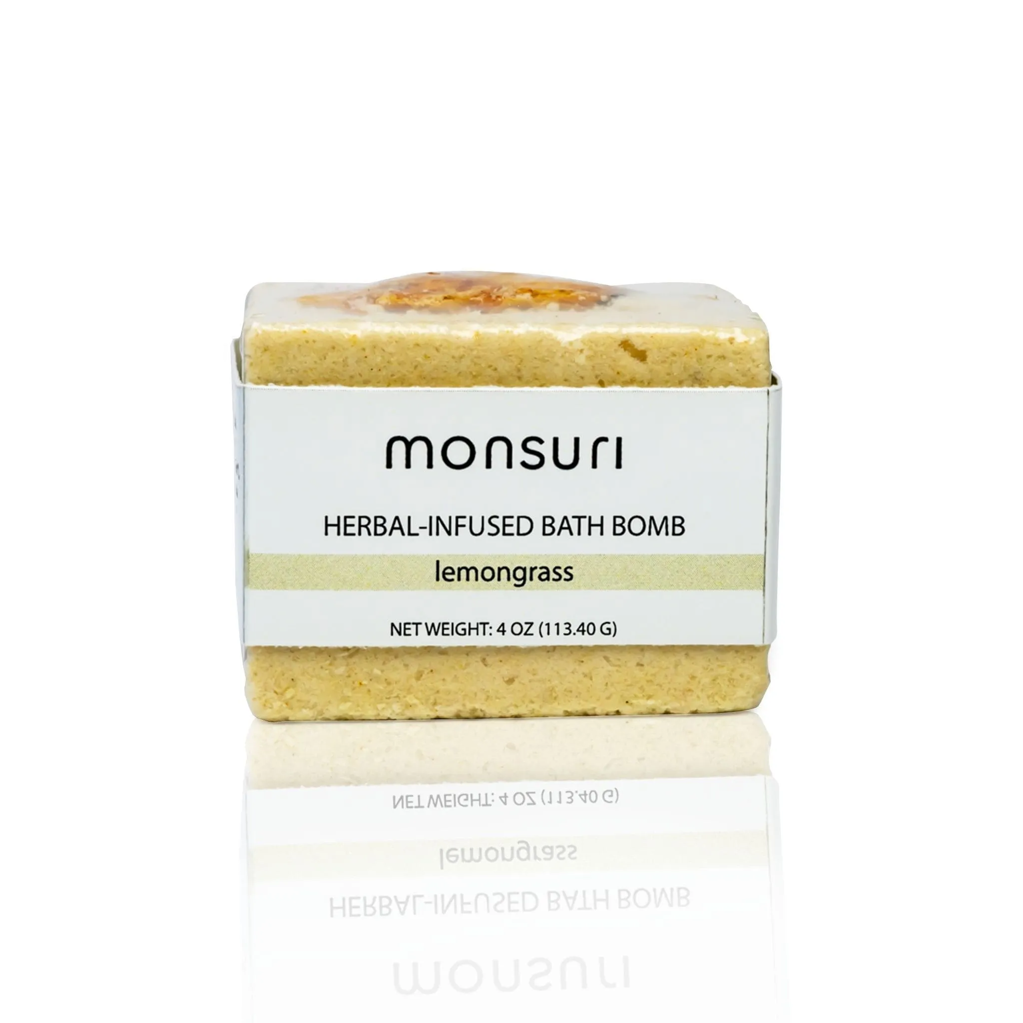 Luminous Lemongrass Bath Bomb