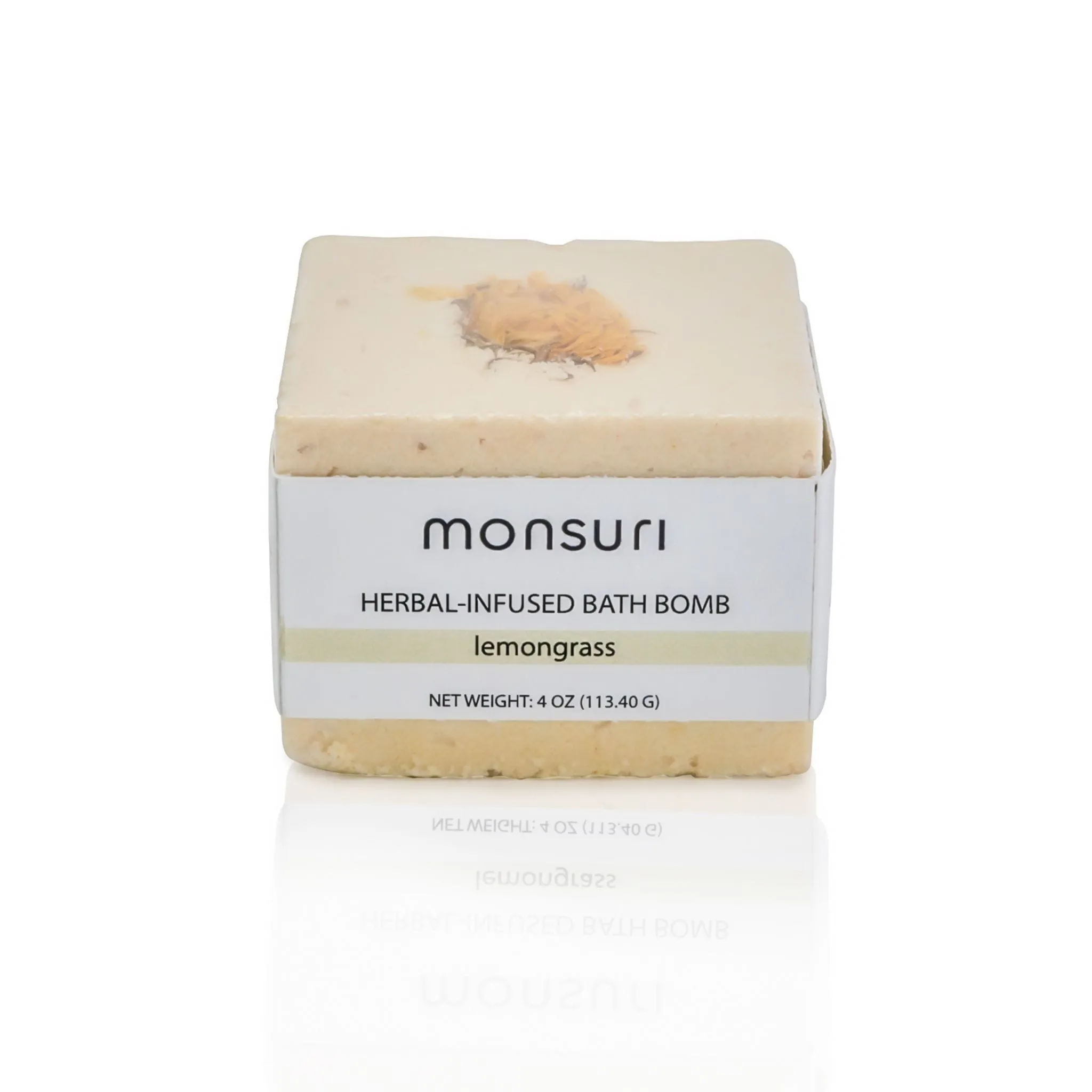 Luminous Lemongrass Bath Bomb