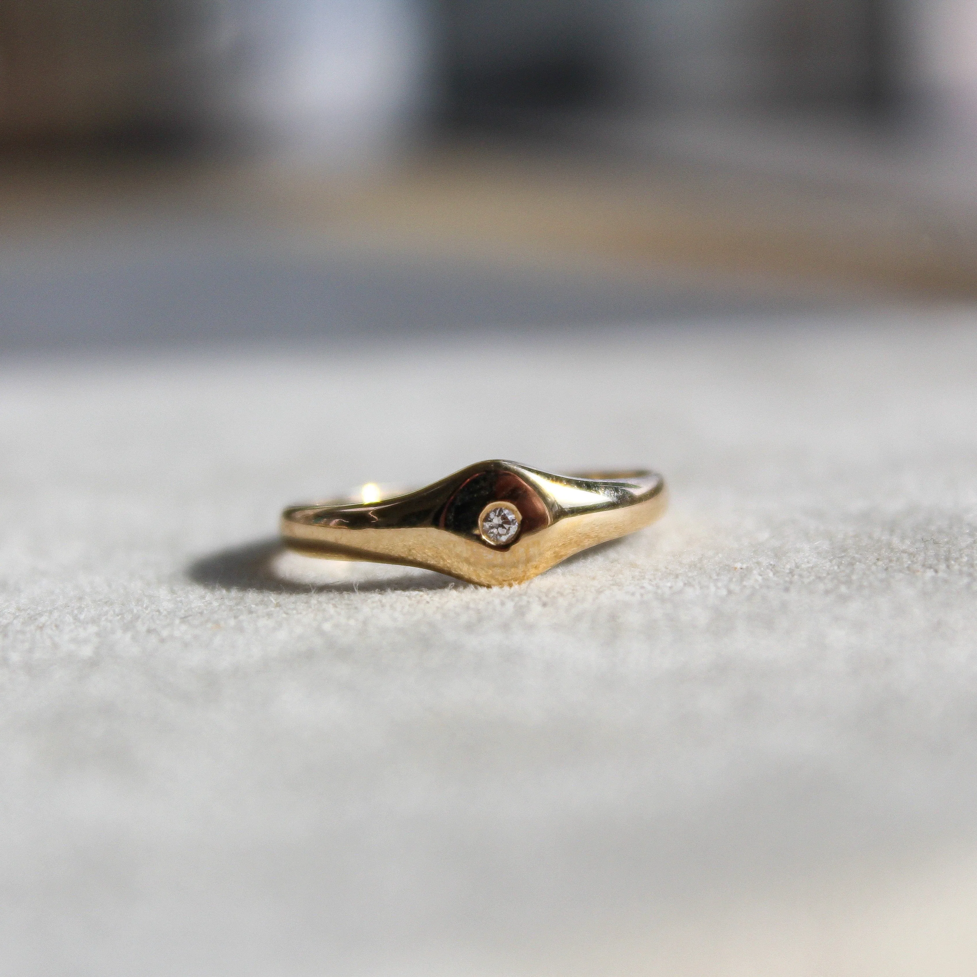Luminous Signet Ring