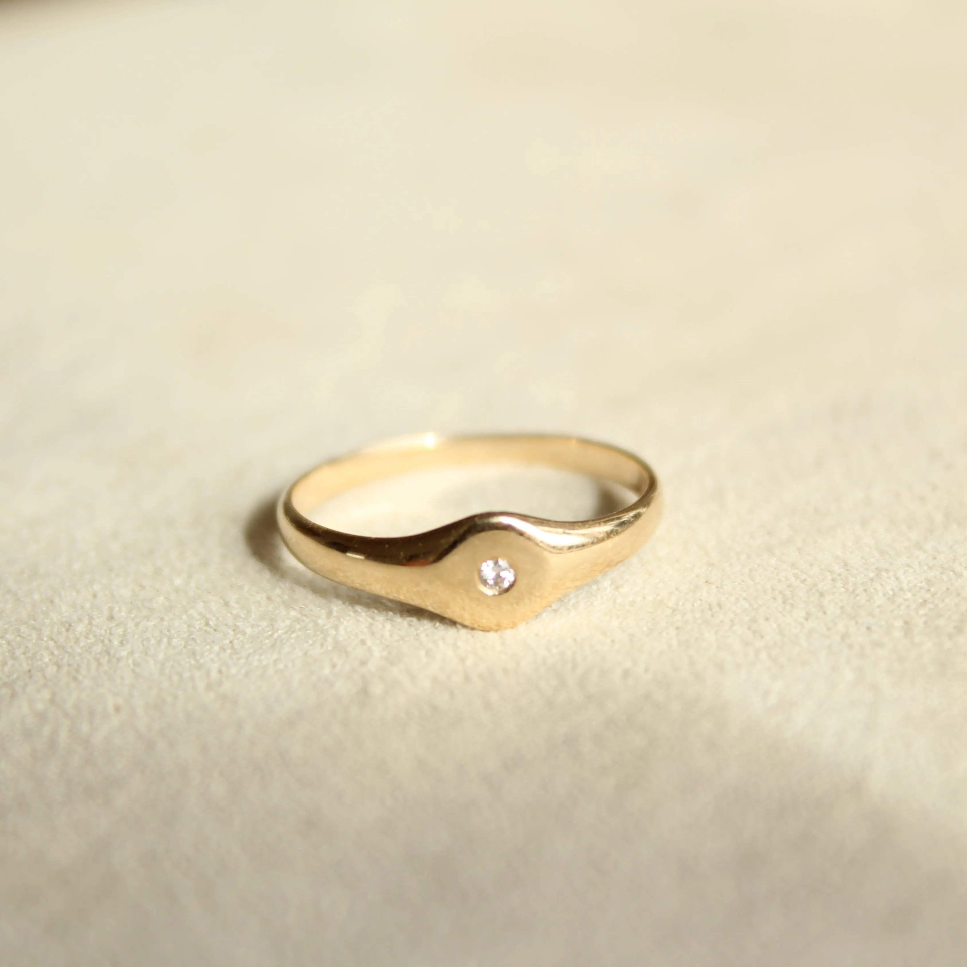 Luminous Signet Ring