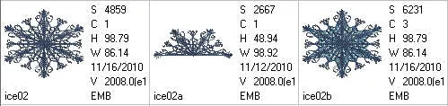Luminous Snow Crystal 02
