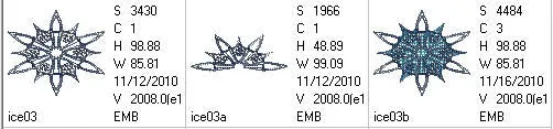 Luminous Snow Crystal 03