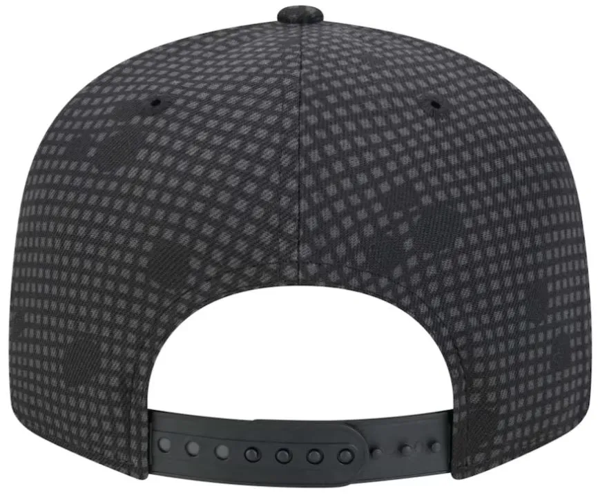 Men's Cleveland Browns New Era Black Midnight Ink Pop Outline 9FIFTY Snapback Hat