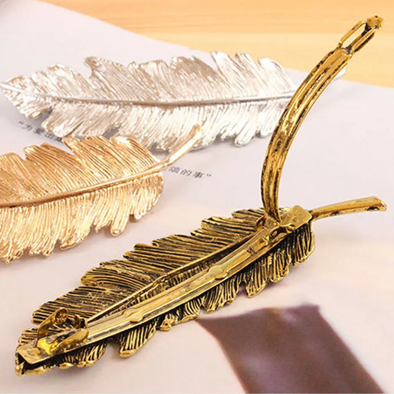 Metal Leaf Hairpin