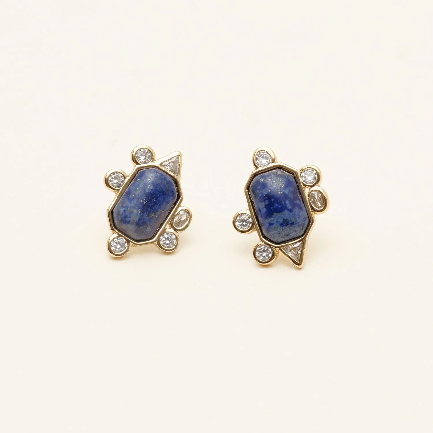 Mignonne Gavigan Orchard Studs in Blues