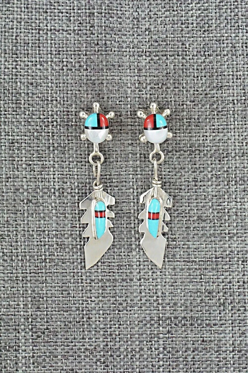 Multi-Stone & Sterling Silver Earrings - Maggie Bedah