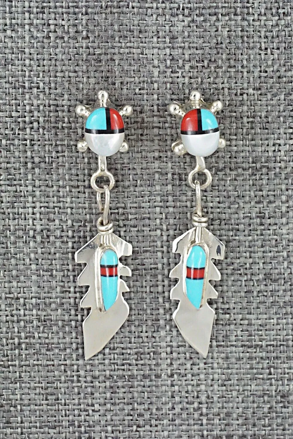 Multi-Stone & Sterling Silver Earrings - Maggie Bedah