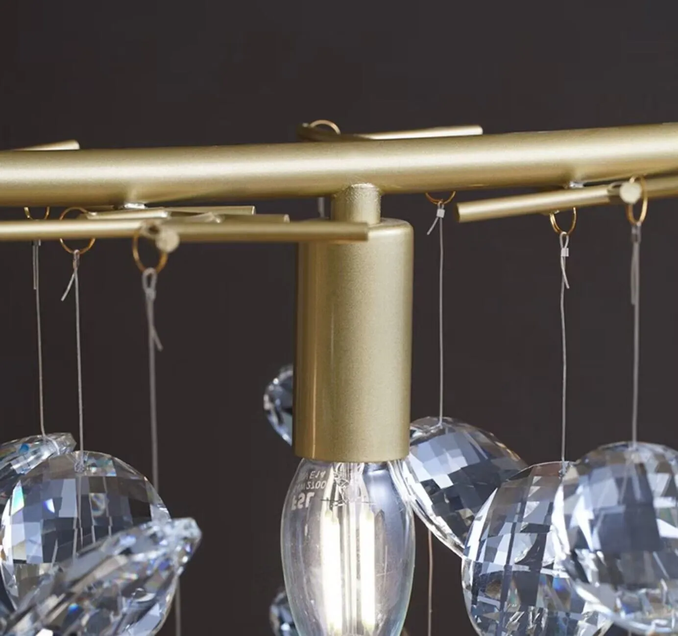 New Flower Romantic Light Luxury Crystal Chandelier for Bedroom / Living / Dining Room