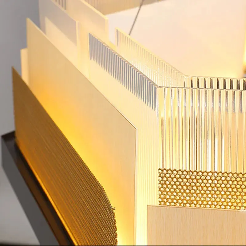 Postmodern LED Chandelier by Mansion: Stylish Lighting for Living Room, Bar & Restaurant