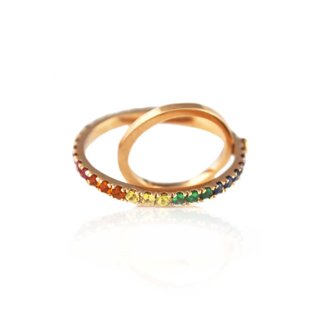 Rainbow Light Spectrum Ring