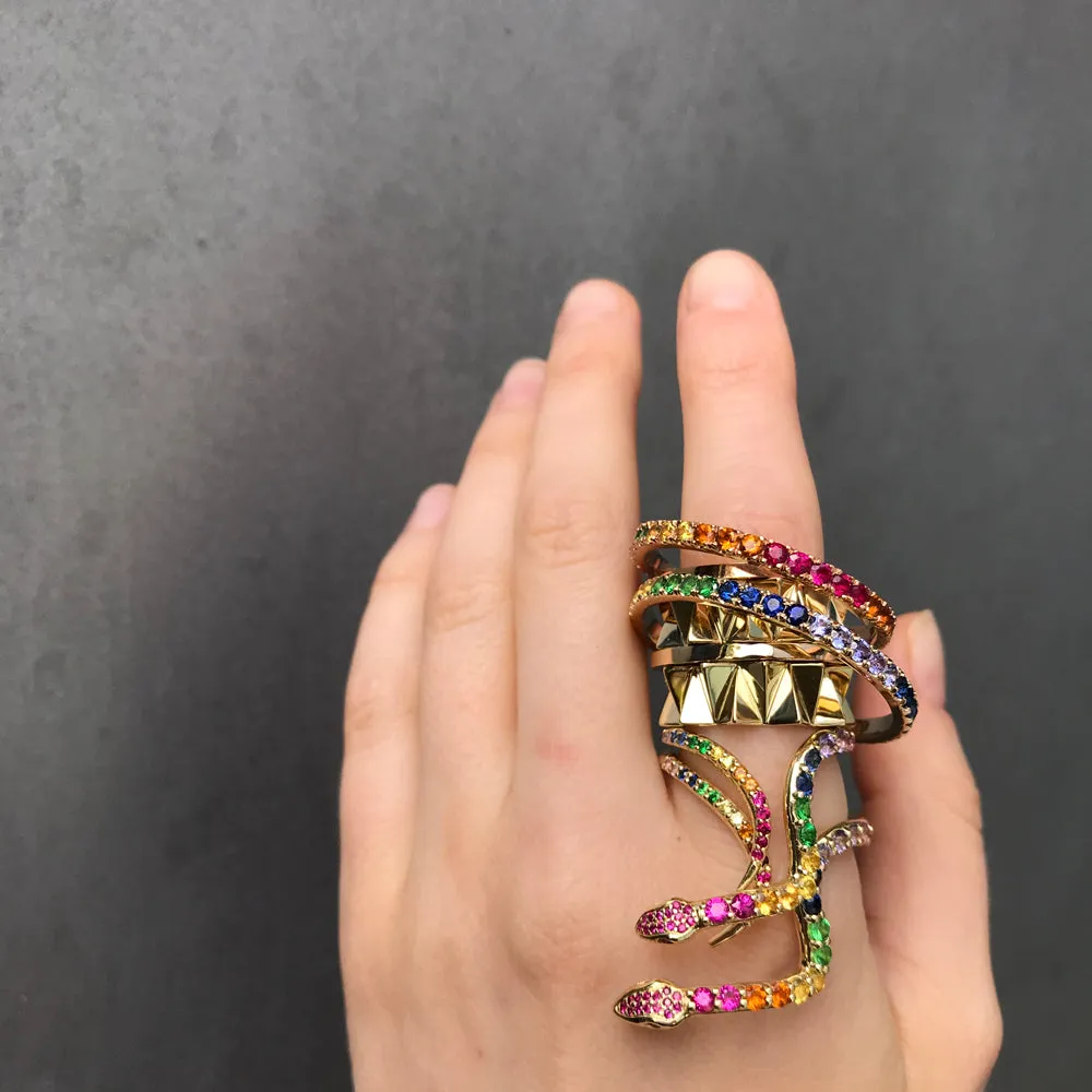 Rainbow Light Spectrum Ring