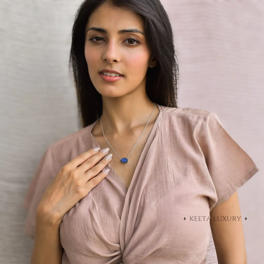 Raw - Labradorite Necklace