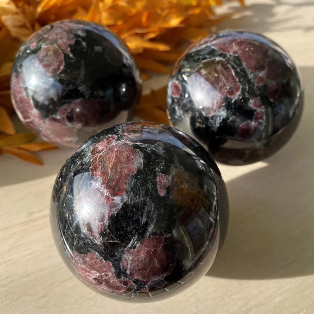 Red Garnet Sphere