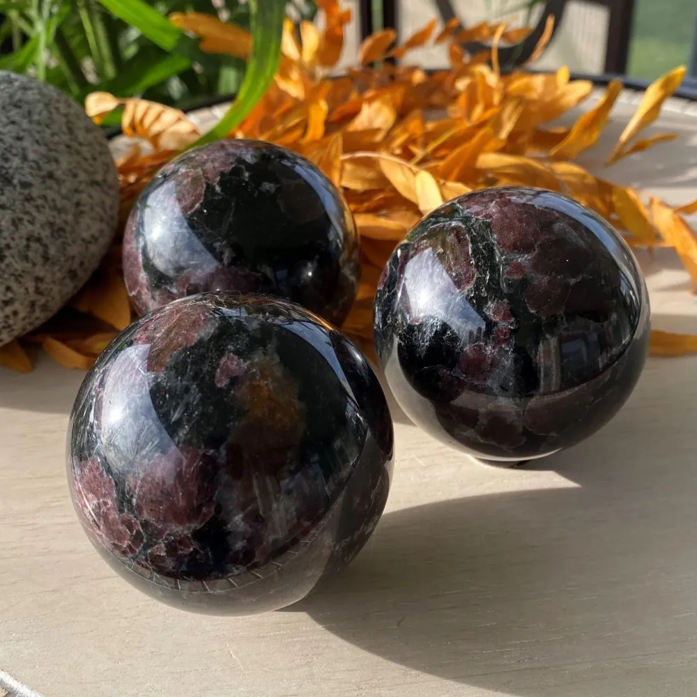 Red Garnet Sphere