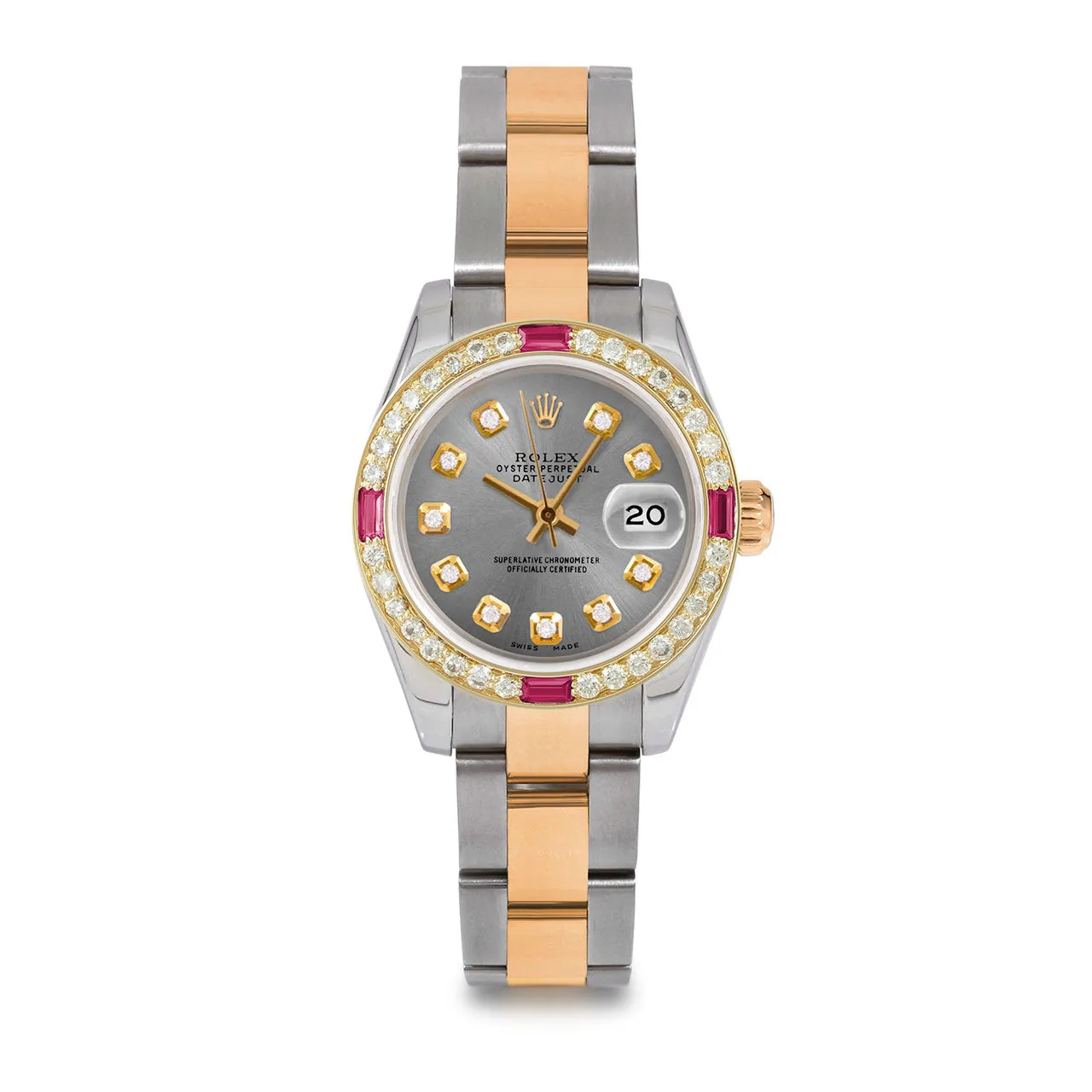 Rolex Datejust 26mm | 179173-SLT-DIA-AM-4RBY-OYS